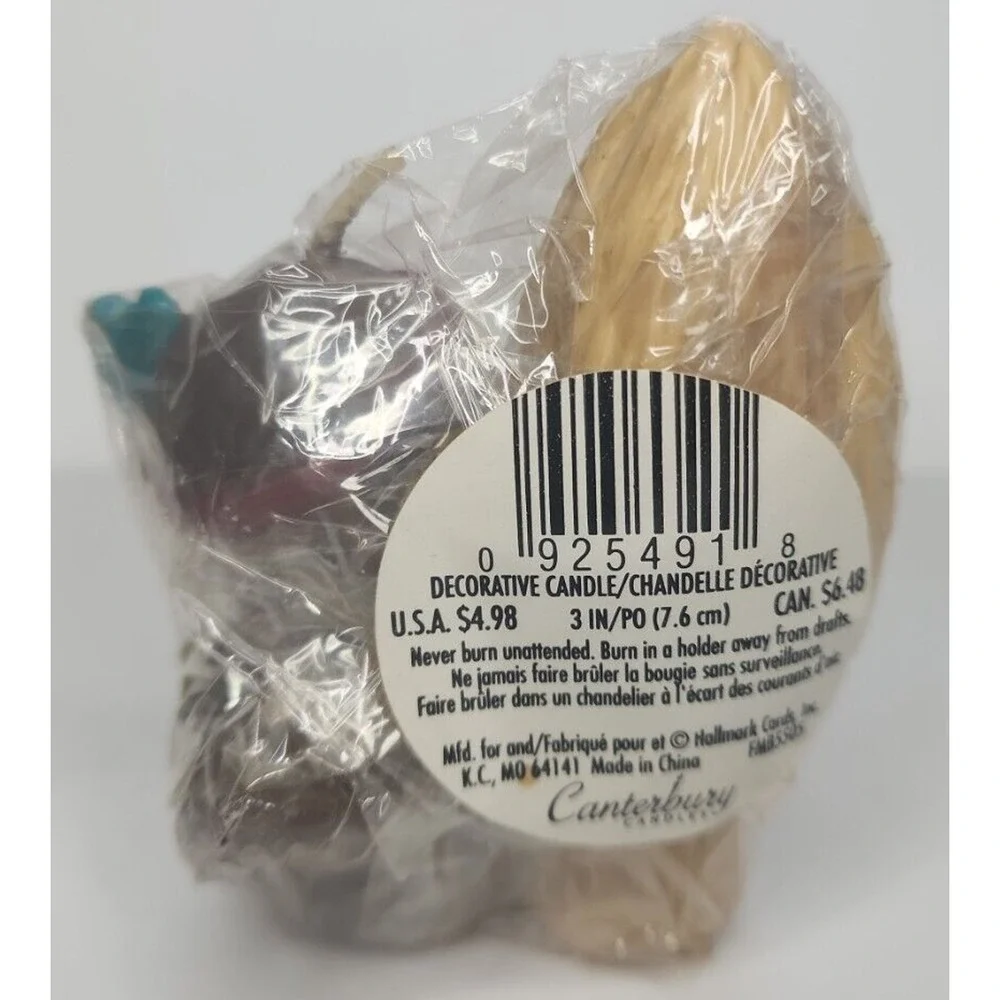 Vintage Caterbury Candles Thanksgiving Owl Candle New in Packaging 3